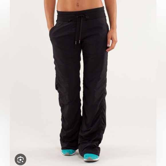 Lululemon Lined Studio Pants Black - Picture 1 of 10